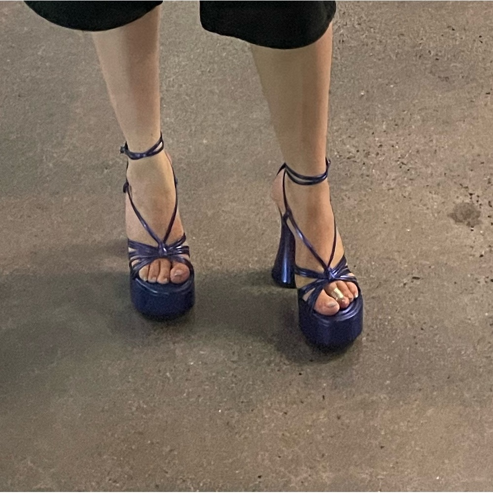 Zara heels size 6.5 worn once